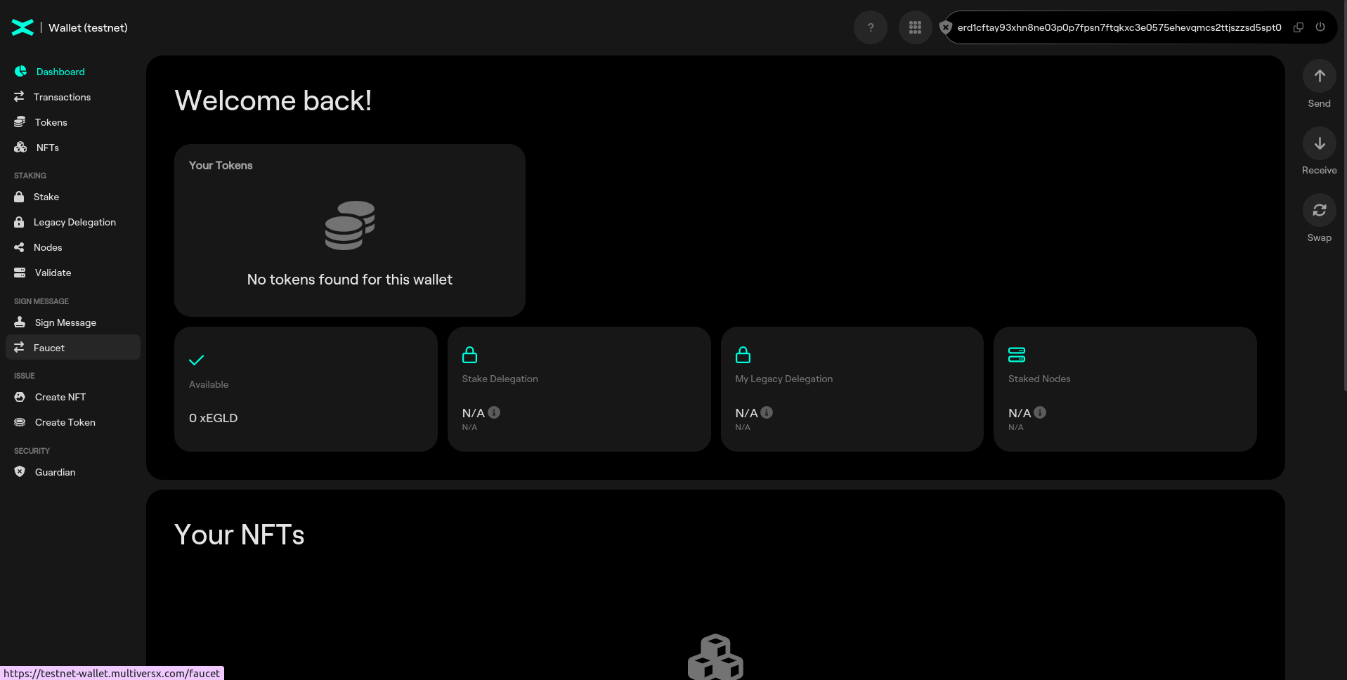 Testnet Wallet